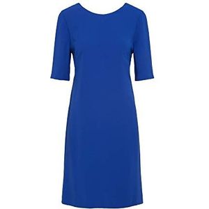 Talkabout stoffen jurk dames, Blauw (Electric Blue 80829)