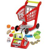 Ecoiffier Ecoiffier Toys - 1219 - supermarktwagen voor kinderen + kassa + accessoires 100% chef - vanaf 18 maanden - gemaakt in Frankrijk