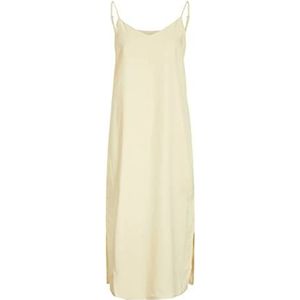 JACK & JONES Jxcleo Satijnen jurk Sn Damesjurk, Beige