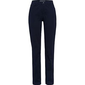 Pantalon style Carola 5 poches en coton stretch de qualité supérieure, bleu, 32W / 34L