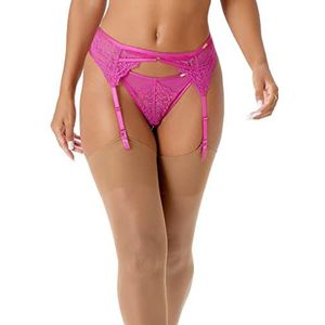 Gossard Hangende jarretelgordel voor dames, Fuchsia