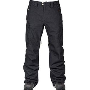 L1 Premium Goods Brigade Panrt '21 Snowboardbroek voor heren, zwart.