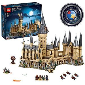 LEGO 71043 Harry Potter Zweinstein-kasteel, kasteelspeelgoed, verzamelobject met figuren en veel details