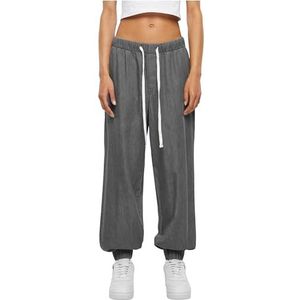 Urban Classics Pantalon de survêtement léger en denim pour femme - Disponible en différentes couleurs - Tailles XS à 5XL, Gris moyen, M