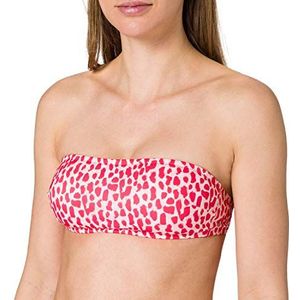 sloggi Shore Koh Tachai bandeau bikinitop voor dames, Roze - Licht pak