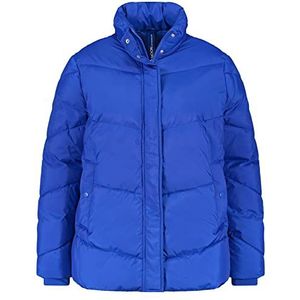 Samoon Dames outdoorjas Unwolle, lichtblauw, 48, Lichtblauw