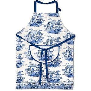 Portmeirion Home & Gifts Schort van katoen, Blauw