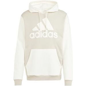 adidas Essentials heren grote fleece hoodie met logo, maat L, 5,1 cm