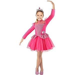Ciao - Barbie Prinses ballerina kostuum voor meisjes origineel (maat 8-10 jaar), roze, 11660.8-10