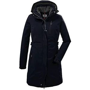 Killtec Kow 165 Wmn Prk Functionele parka voor dames, parka met afritsbare capuchon