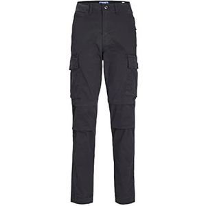 JACK & JONES Jpstace Jjtucker Ama Jnr Cargobroek, zwart.