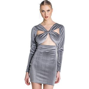 Gianni Kavanagh Grey Under Dress Casual Femme, Gris, M