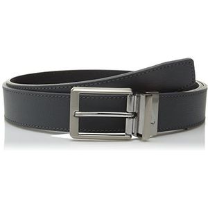 Nike Omkeerbare riem voor heren, Donkergrijs/zwart