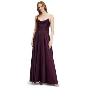 Vera Mont Damesjurk, aubergine glanzend, 40, glanzende aubergine