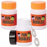 Baker Ross Speelgoed voor kinderen, zeepbellen, Halloween-motief, 10 stuks, spelletjes voor kinderen (FX448)