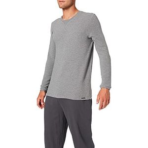 Skiny Loungewear Sweatshirt voor heren, steenmengsel