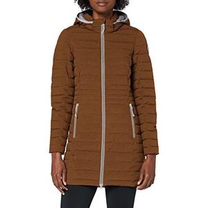 G.I.G.A. DX Bacarya functionele parka voor dames, dons-look met afneembare capuchon, Brons