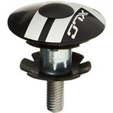 XLC Unisex - Volwassenen accessoires A-Head Plug AP-S01 aluminium 1 inch, zwart, eenheidsmaat