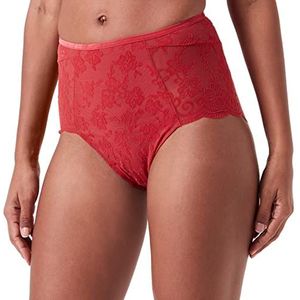 Triumph Amourette 300 Rococo broekjes, hoge taille, ondergoed, mannish Red, 44 dames, mannish Red, 44, Mannish Red