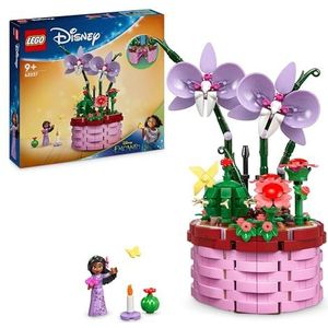 LEGO Disney Encanto De bloempot van Isabela, speelgoed orchidee om te bouwen voor kinderen, minipop van het karakter, gemakkelijk te herkennen uit de film, cadeau voor meisjes en jongens vanaf 9 jaar