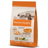 Nature's Variety Selected - Droogvoer voor Junior honden in alle maten – graanvrij – met kip in de open lucht – 10 kg