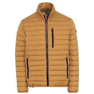 camel active Veste matelassée légère pour homme, marron, 60