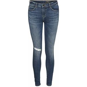 Noisy May Dames Jeans, middelblauwe denim