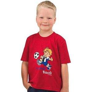 Trigema Jongens T-shirt, rood (kers 036), 128, rood (kers 036)