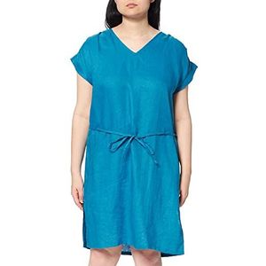 APART Fashion Damesjurk met ceintuur, Blauw