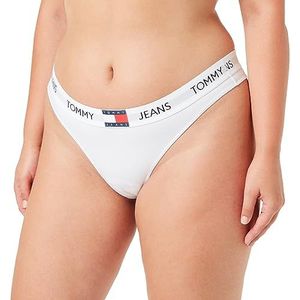 Tommy Jeans Thong (Ext Sizes) Linten voor dames, wit, XS, Wit.