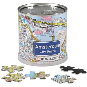 City Puzzle Amsterdam - Puzzel - 100 puzzelstukjes