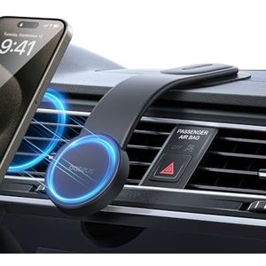 Baseus C02 Magnetische mobiele telefoonhouder voor dashboard [2024 Upgrade Starker] Magsafe universele autohouder, auto-accessoire compatibel met iPhone, Samsung,