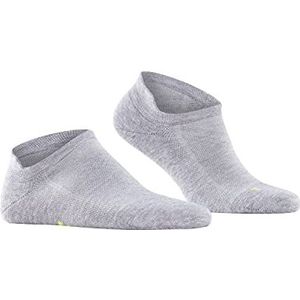 FALKE Unisex Cool Kick Sneaker Sokken Ademend Sneldrogend Functioneel Low Padding Lichtgewicht Zool Krullend Effect Verstevigend Effect 1 paar, Grijs (Light Grey 3400)