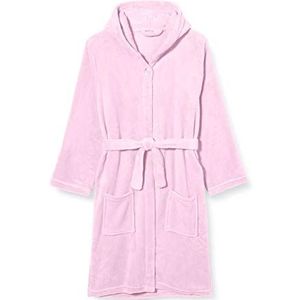 Playshoes Uniseks kinderbadjas 340104 fleece badjas badjas, Roze (14)