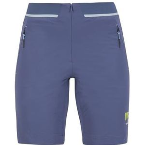 KARPOS Cime W Bermuda Short pour femme, Vintage Indigo/Aquamarine, 36