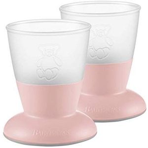 BabyBjörn Babyglas, set van 2, pastelroze