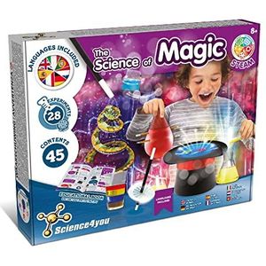 Science4you Ciencia da Magia - Magisch spel voor jongens en meisjes vanaf 8 jaar - goochelset met toverdrankjes voor kinderen, goocheltrucs en nog veel meer! - Speelgoed en goochelspellen voor