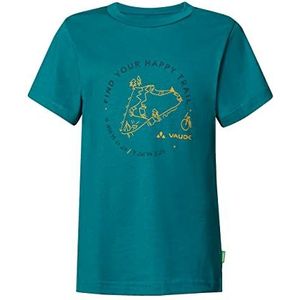 VAUDE Lezza Uniseks T-shirt voor kinderen, golf, 98, Golf