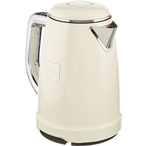 Novis KTC1 - Elektrische Waterkoker - Temperatuur instelbaar - 1,6l - Creme