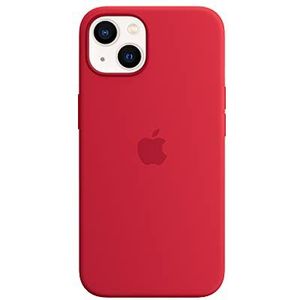 Apple iPhone 13 hoes van silicone met MagSafe - rood