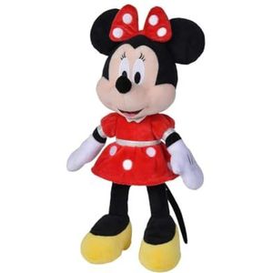 Disney - Minnie Mouse - Red Dress - 35 cm - Pluche - Rood - Alle leeftijden - Knuffel