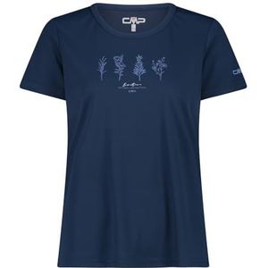 CMP T-Shirt Femme T-Shirt Femme, Bleu - Provence, 42