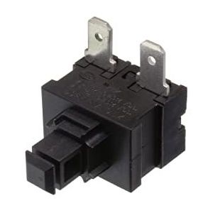 Paxanpax 9023231, PFC1256 compatibel met Miele S312-S316, S512-S571, S716-S758 aan/uit-schakelaar voor Miele stofzuiger S312-S316, S512-S571, S716-S758, zwart