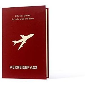 3D-kaart met envelop, reiskaart voor geld, reizen, vlucht, vakantie, verjaardagskaart om te schrijven