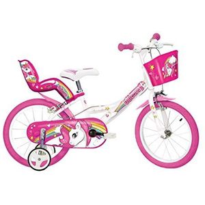 Dinobikes 164 R-UN Kinderfiets Eenhoorn: 16 Inch