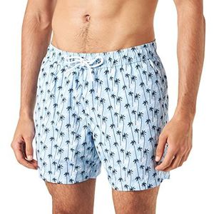 s.Oliver 2132496 Zwemshort voor heren, Blauw 50a4