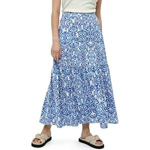 Peppercorn Jupe Maxi Nicoline Femme, Bleu (2993p Marina Blue Print), 36