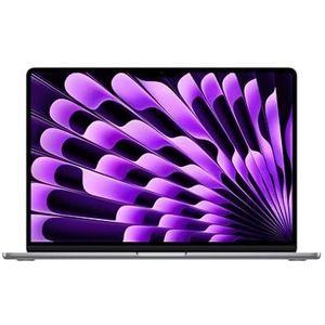 Apple 2024 MacBook Air 15 inch laptop met M3-chip: 15,3 inch Liquid Retina-display, 8 GB uniform geheugen, 256 GB SSD-geheugen, toetsenbord met achtergrondverlichting, Touch ID; Space Grey