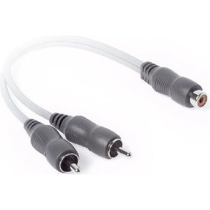 Techlink Wires1st 3,5 mm stereo stekker naar 2 x 3,5 mm stereo stekker, 0,3 m