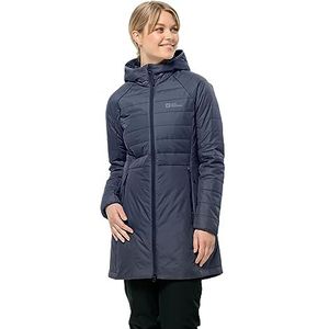 Jack Wolfskin Lapawa Ins Coat W Damesjas, Grafiet grijs